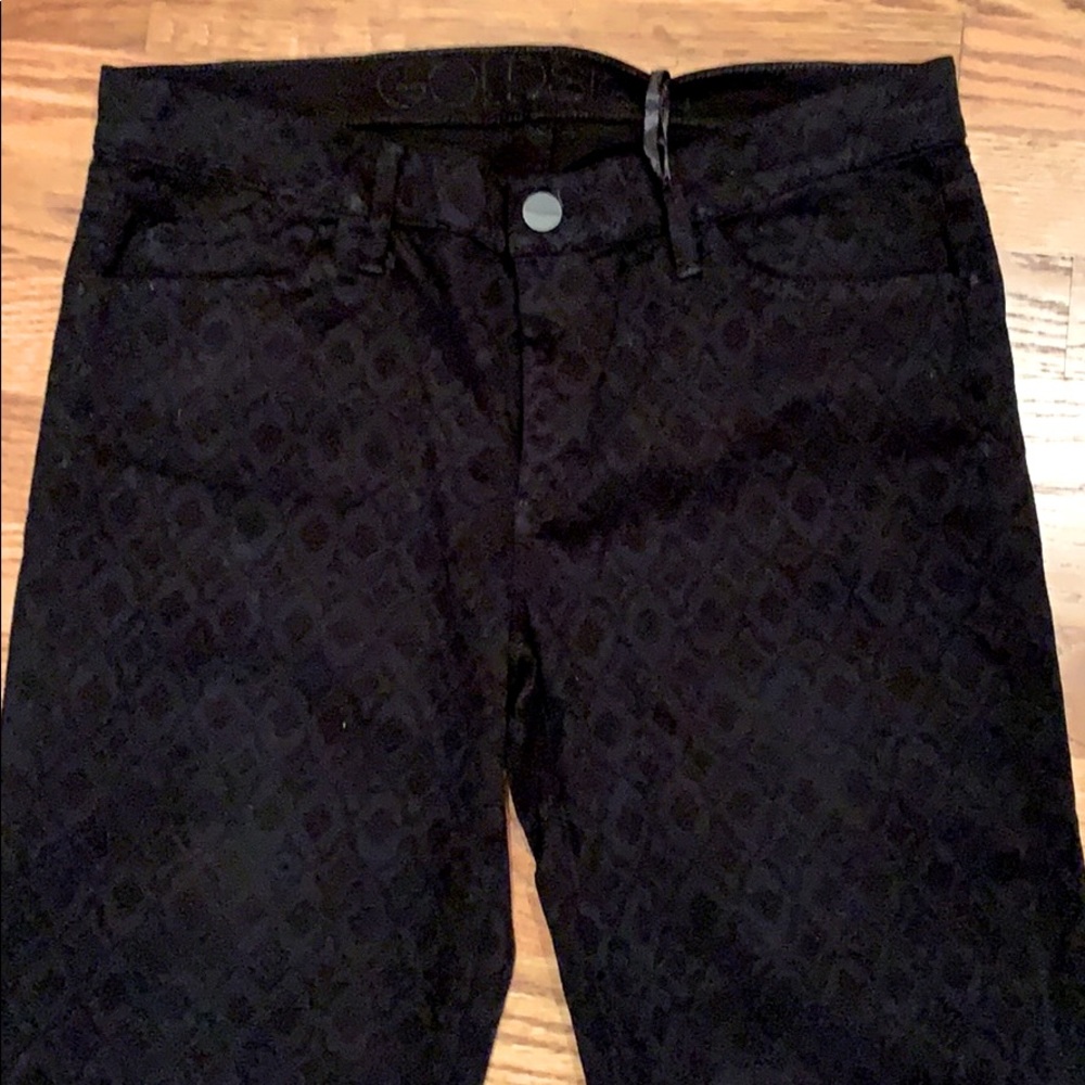 NWT / Goldsign Straight Leg velveteen Jean